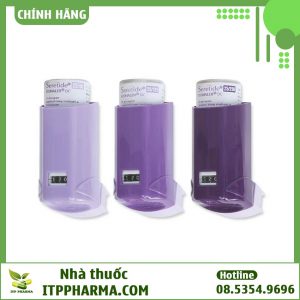 Hình ảnh bình xịt Seretide Evohaler DC 25/50mcg, 25/125mcg, 25/250mcg