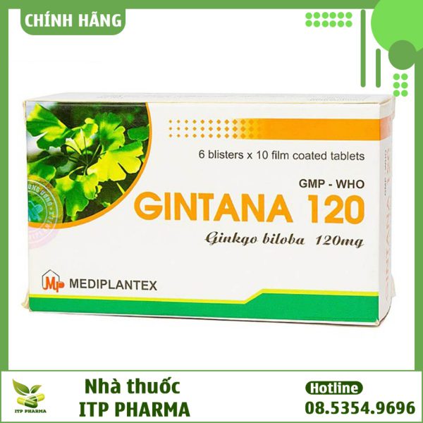 Hình ảnh thuốc Gintana 120