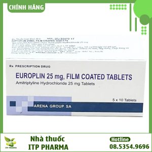 Thuốc Europlin 25mg Film Coated Tablets