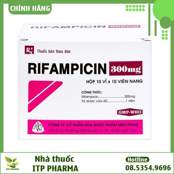 Thuốc Rifampicin 300mg Mekophar