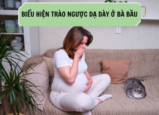 biểu hiện trào ngược dạ dày ở bà bầu