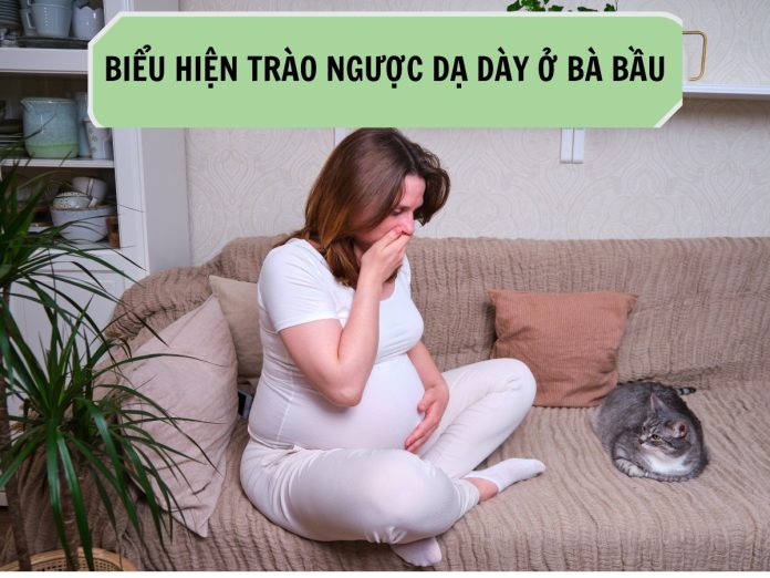 biểu hiện trào ngược dạ dày ở bà bầu