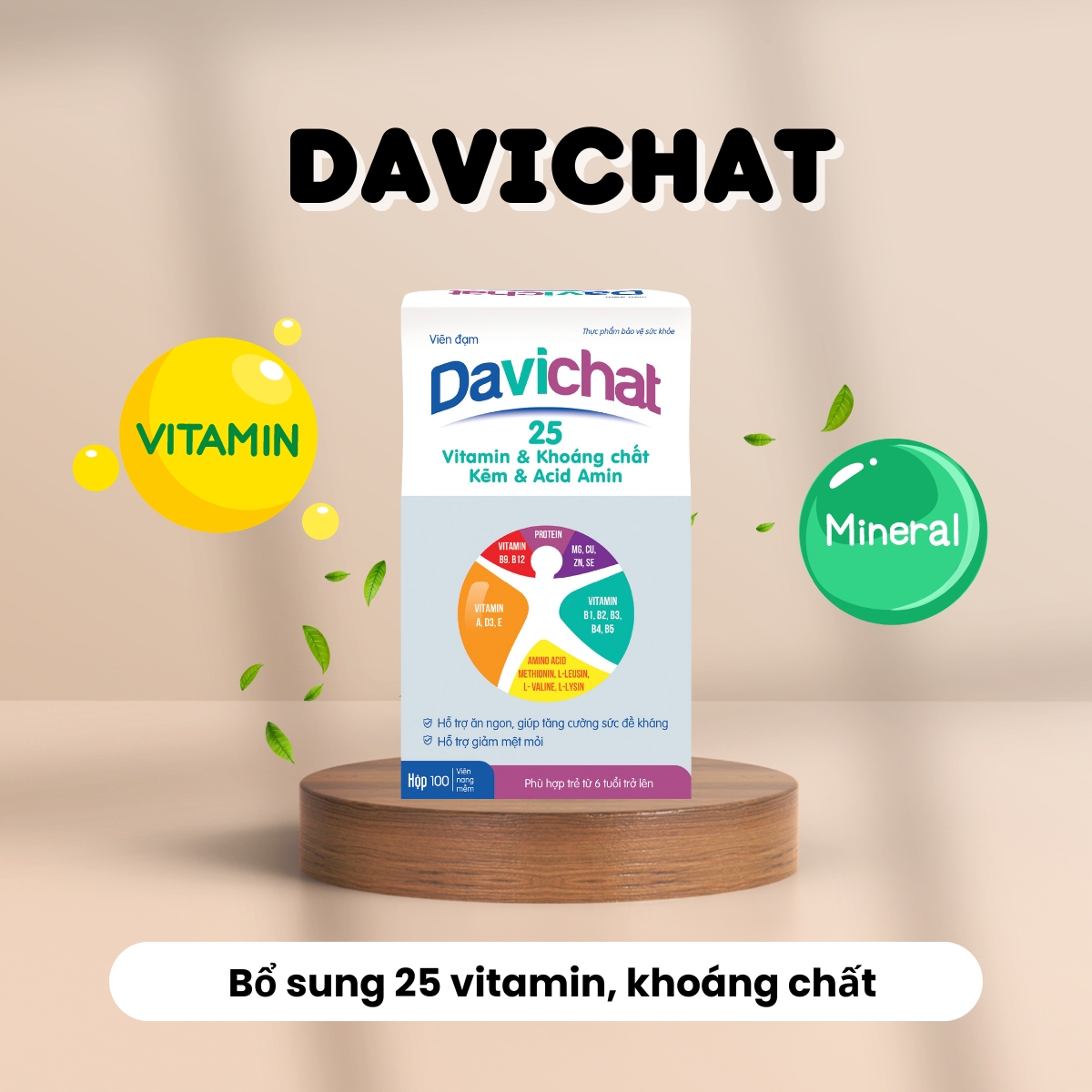 Viên đạm Davichat