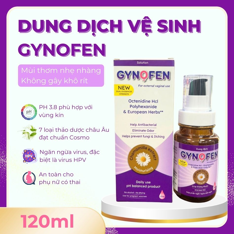 Dung dịch vệ sinh Gynofen