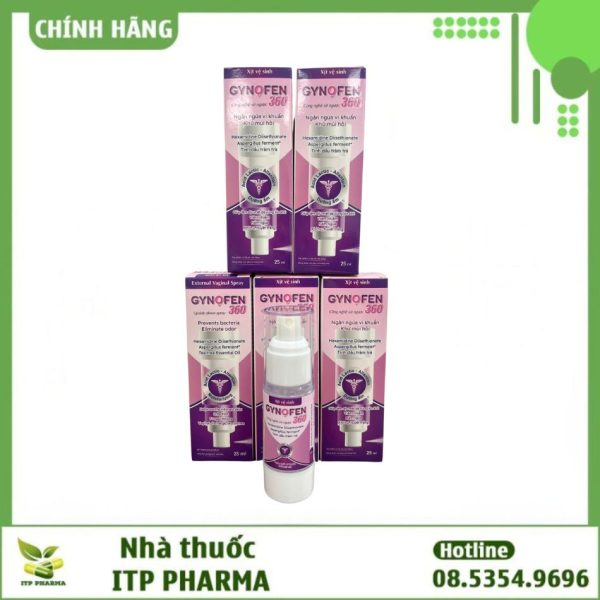 Xịt vệ sinh Gynofen 360