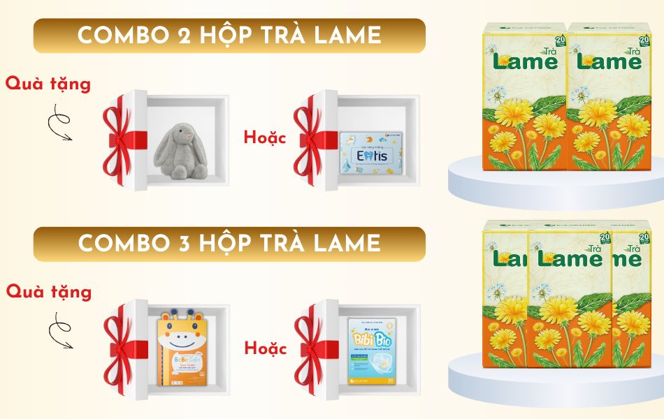 Ưu đãi combo Trà Lame dành riêng cho mẹ sau sinh