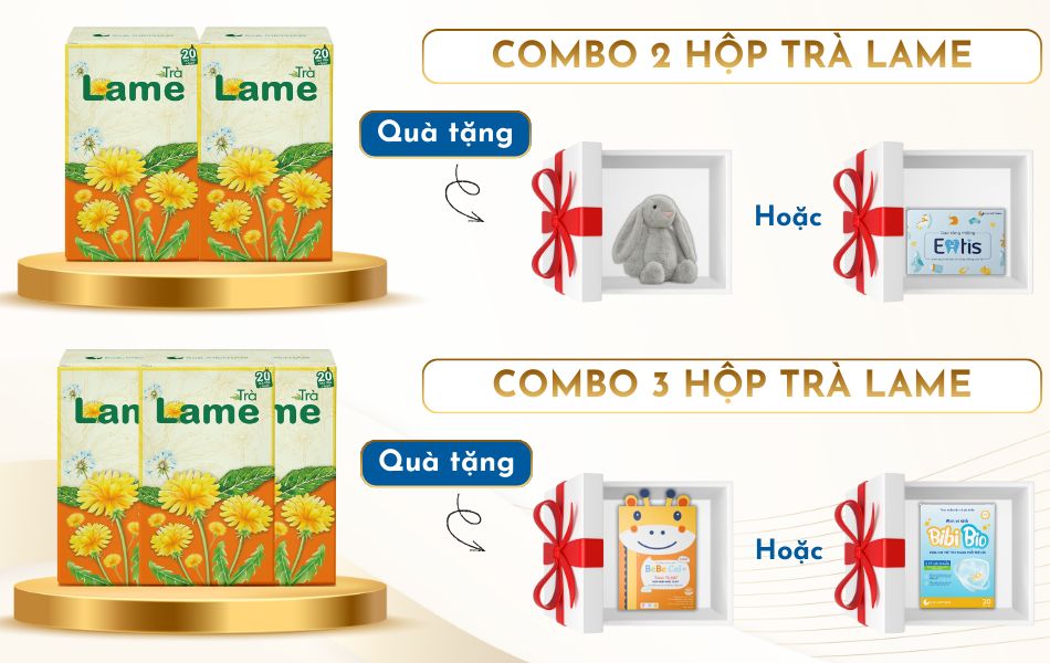 Ưu đãi combo Trà Lame dành riêng cho mẹ sau sinh