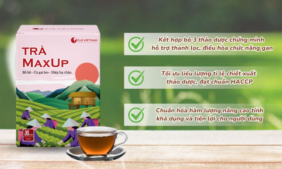 Ưu điểm của Trà Max Up