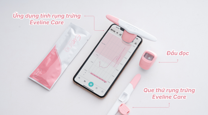 Bắt trọn “thời điểm vàng” với top 5 que thử rụng trứng tốt nhất 2026 Que thử rụng trứng điện tử Eveline Care - Bắt trọn thời điểm vàng canh con như ý