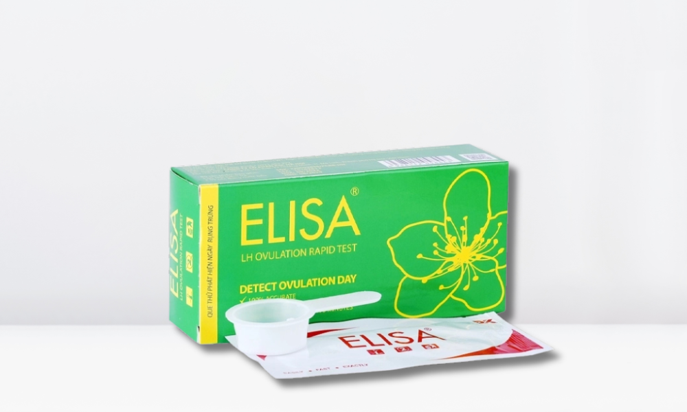 Que thử rụng trứng Elisa