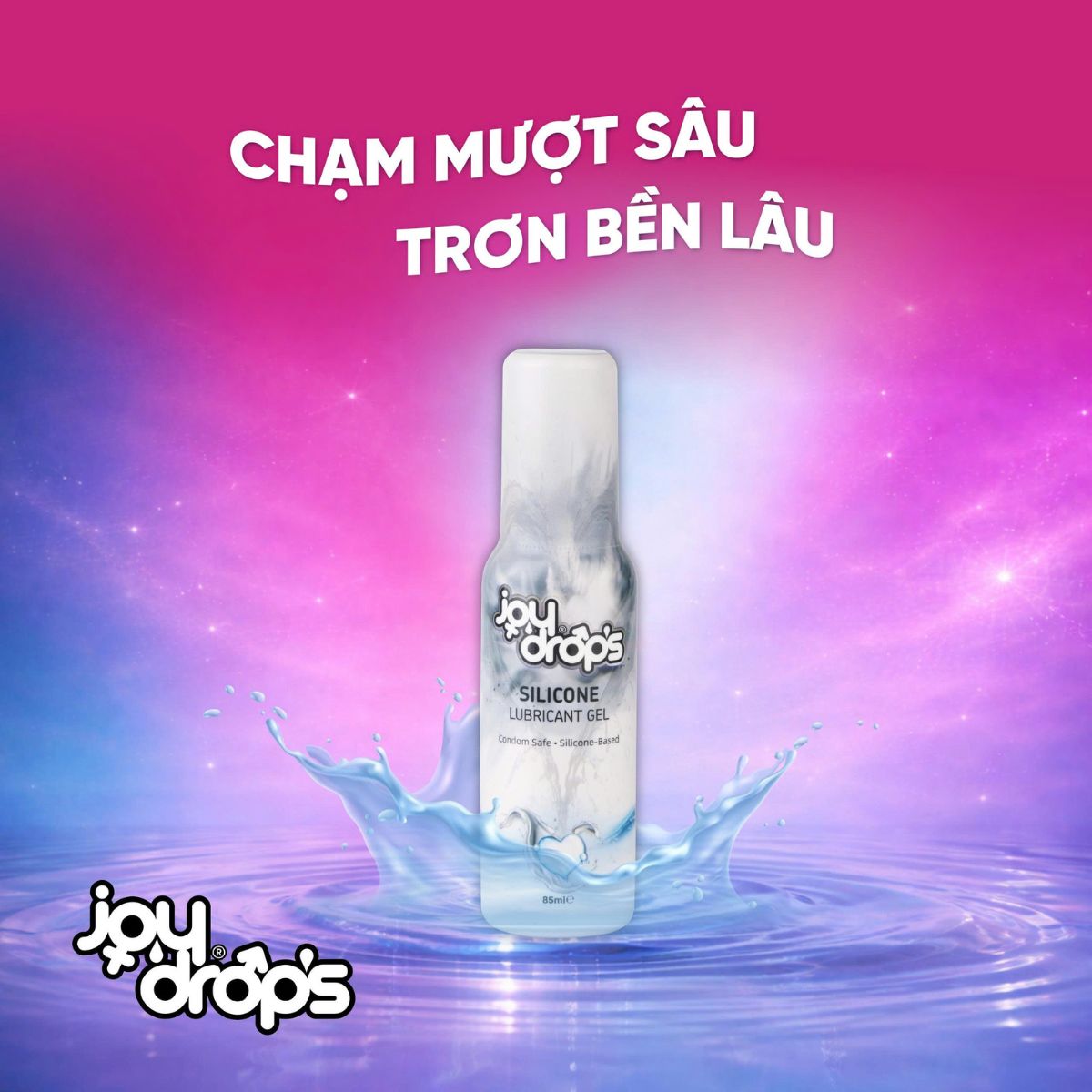 Gel Bôi Trơn JoyDrops Silicone