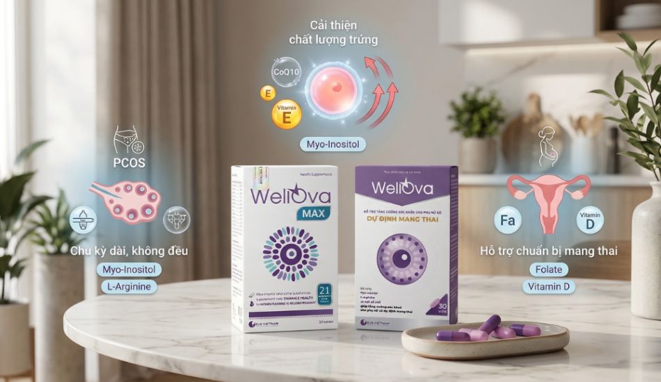 Hiểu cơ thể, chọn đúng viên uống bổ trứng phù hợp