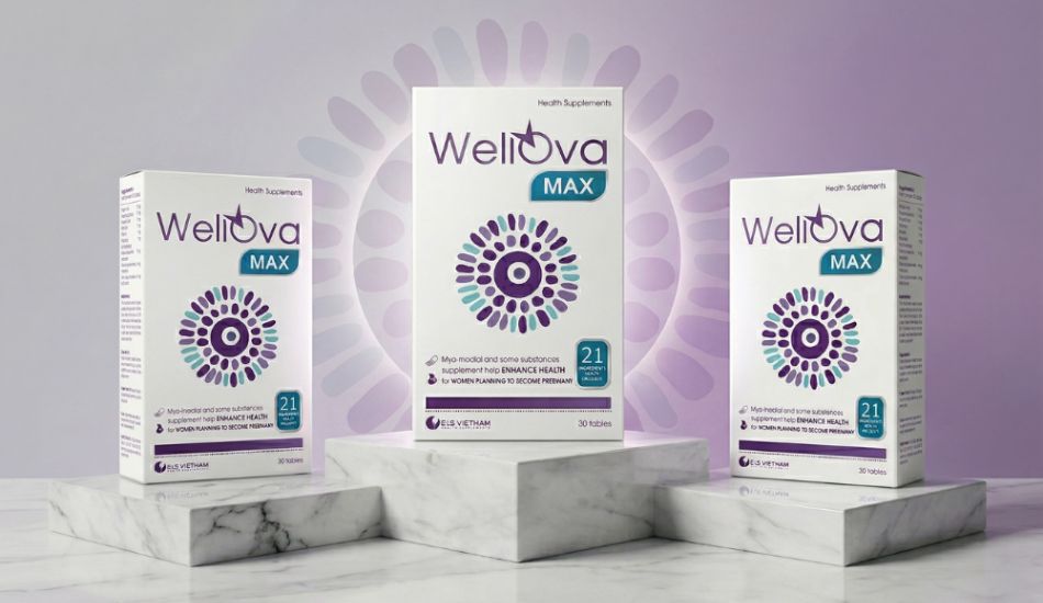 Viên uống bổ trứng WellOva Max