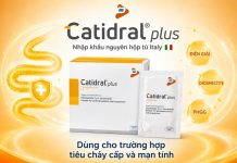 Catidral® Plus – Giải pháp hỗ trợ giảm tiêu chảy, bù điện giải Catidral Plus