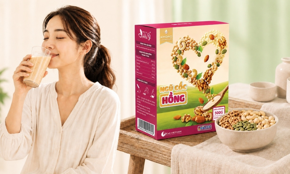 Ngũ cốc Hồng - Giải pháp hỗ trợ cân bằng nội tiết được chị em tin dùng