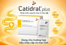 Catidral® Plus – Giải pháp hỗ trợ giảm tiêu chảy, bù điện giải Catidral Plus